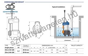 Pedrollo ZXm 2/40-GM (10m)