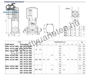 Pedrollo VSPm-HT 3/6-PRO