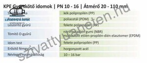 KPE könyök KM 25X1 coll