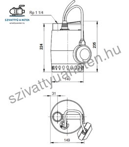 Grundfos Unilift KP 350 A1 5M