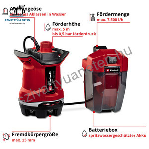 Einhell GE-DP 18/25 LI-Solo