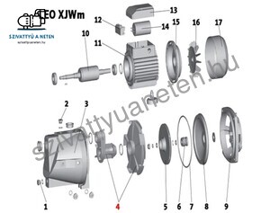 Leo XJWm 60/41 diffurzor ejektor (4)