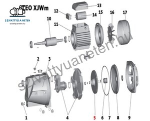 Leo XJWm 60/41 járókerék (5)