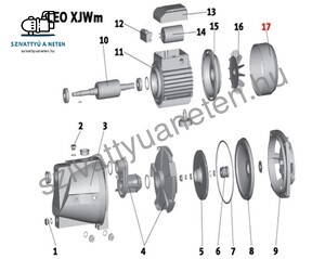 Leo XJWm 60/41 ventillátor burkolat (17)