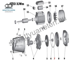 Leo XJWm 90/55 O gyűrű (7)